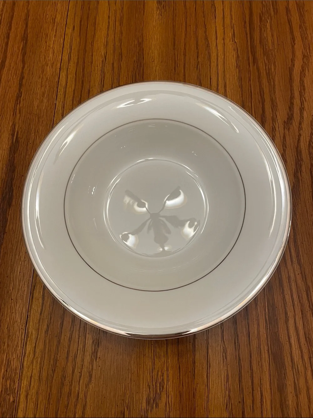 Mikasa HK 301 CAMEO PLATINUM Rim Soup Bowl